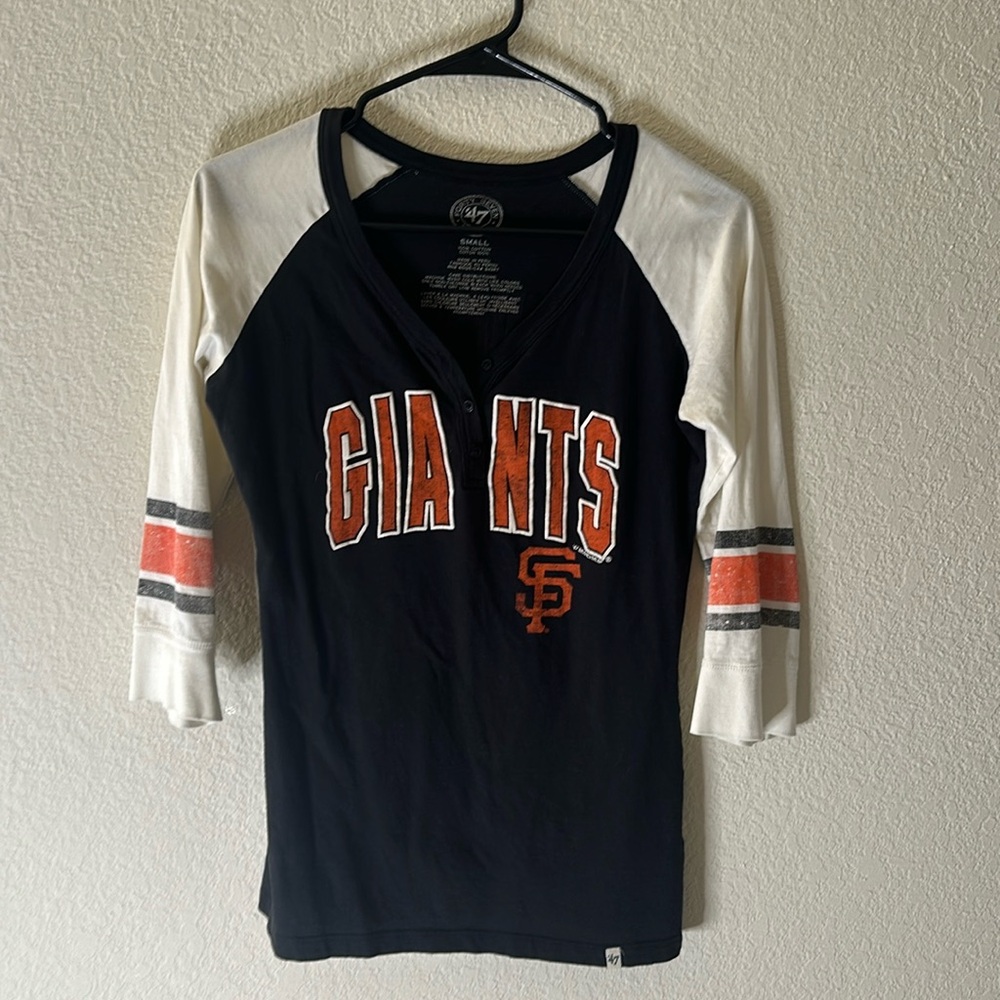 Women’s San Francisco Giants Baseball Tee Size Small 100% Cotton
